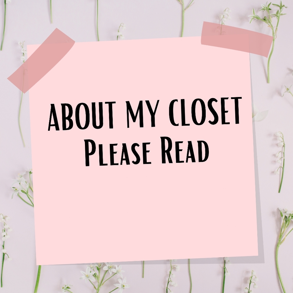 ABOUT MY CLOSET - PLEASE READ - Vintage & New Era
